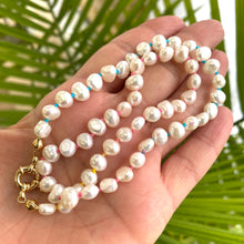 Load image into Gallery viewer, Freshwater Pearl Rainbow Candy Necklace
