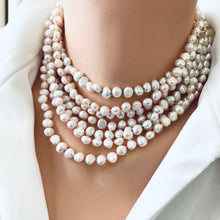 Load image into Gallery viewer, Freshwater Pearl Rainbow Candy Necklace