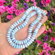 Load image into Gallery viewer, Pinkish Blue Opal Candy Necklace