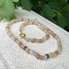 Load image into Gallery viewer, Mixed Moonstone Candy Necklace