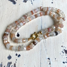 Load image into Gallery viewer, Mixed Moonstone Candy Necklace