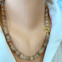 Load image into Gallery viewer, Mixed Moonstone Candy Necklace