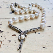 Carica l'immagine nel visualizzatore di Gallery, Bridal Baroque Pearls Princess Necklace at $365