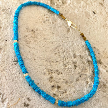 Load image into Gallery viewer, Turquoise Choker Necklace
