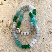 Load image into Gallery viewer, Amazonite & Jade Candy Necklace