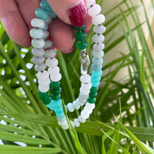 Load image into Gallery viewer, Amazonite & Jade Candy Necklace
