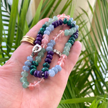 Load image into Gallery viewer, Aventurine, Jade, Multi Gemstones Candy Necklace
