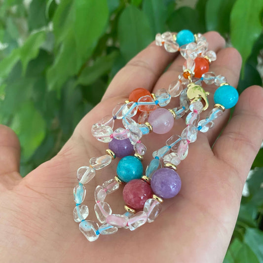 Spring summer necklace