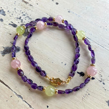 Carica l'immagine nel visualizzatore di Gallery, February birthstone necklace