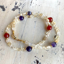 Carica l'immagine nel visualizzatore di Gallery, November birthstone necklace