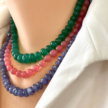 Carica l'immagine nel visualizzatore di Gallery, Cherry, Strawberry Quartz Candy Necklace