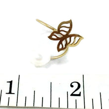 Load image into Gallery viewer, Solid Gold 18K Minimalist Butterfly Pearl Ring