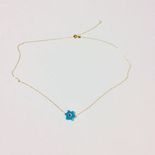 Load image into Gallery viewer, Solid Gold 18k David Star Pendant Necklace