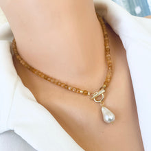 Load image into Gallery viewer, citrine necklace
