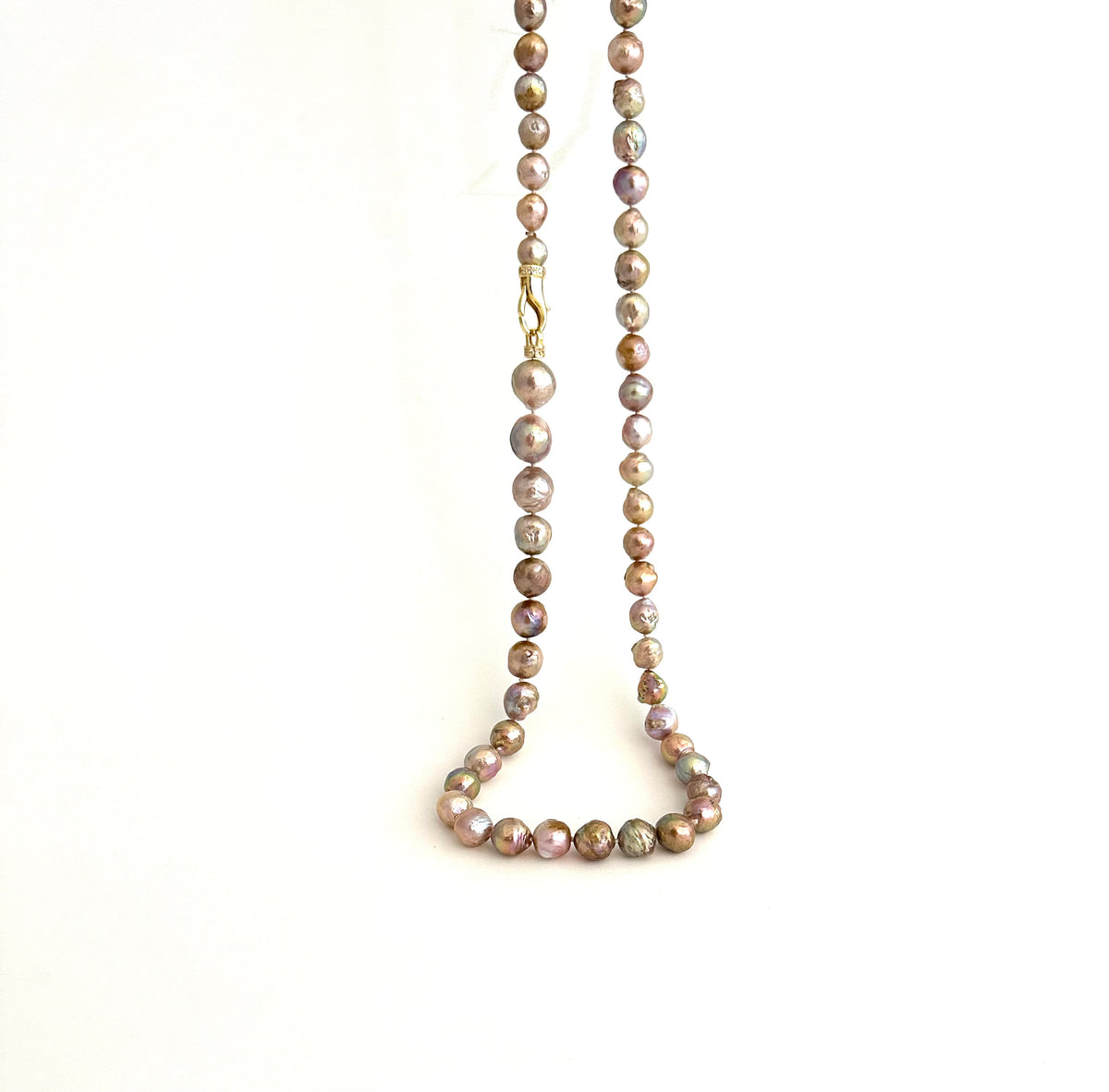Pink Edison Baroque Pearl Necklace – Convertible Y Style